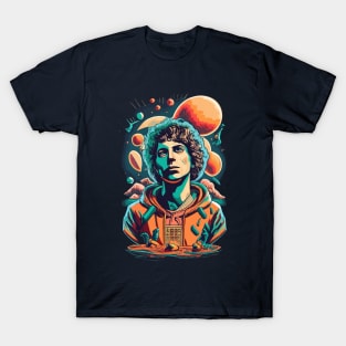 Michael Cera Fantasy Sci Fi Design T-Shirt